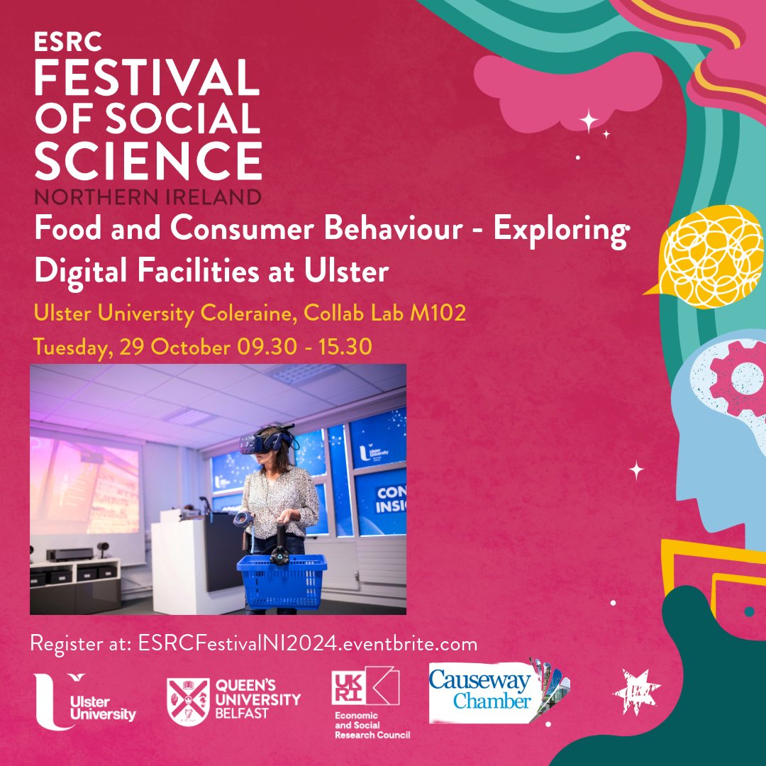 📣Calling food &amp; drink businesses!

Are you looking for support on how to grow your business? Join us on Tue 29 Oct at our Coleraine campus to gain practical insights on how to successfully launch new food products.

Sign up: bit.ly/4f4SP3G

#ESRCFestival