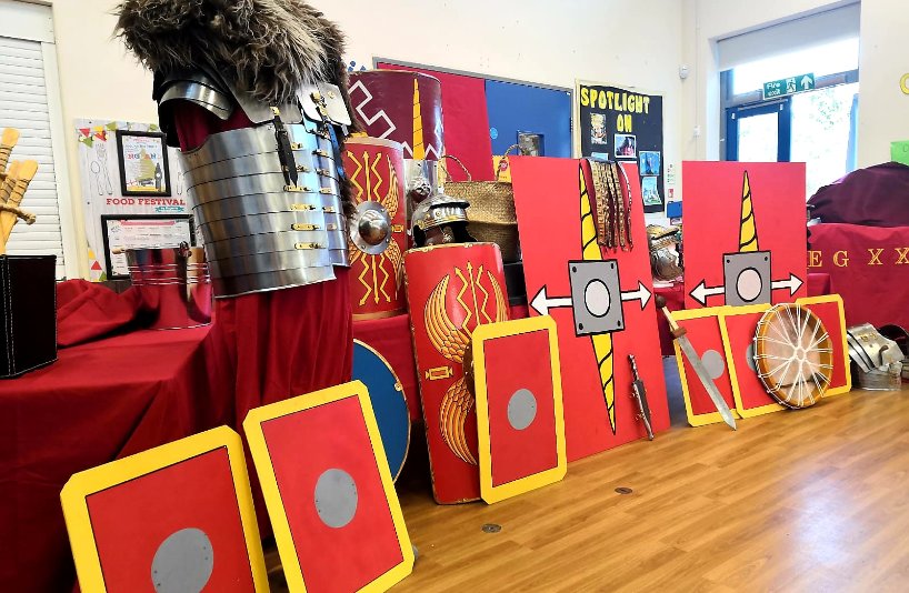 School History Visits - Romans & Ancient Greeks tweet media