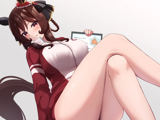 「ウォーミングアップくらい、軽くこなしていただける?」#ウマ娘 