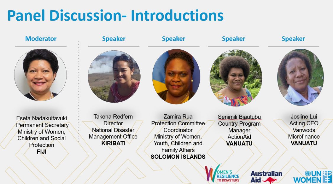 Women’s Resilience to Disasters tweet media