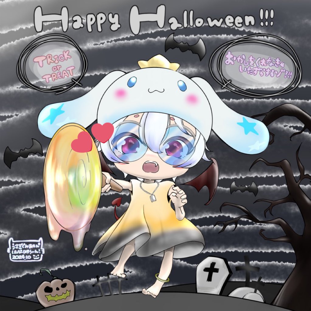 a8_oxo_'s tweet photo. 🎃HAPPY HALLOWEEN👻🍬
頭のｽｷﾝだけｿｾﾏから持ってきた🎃w

気が向けば募集するかも､

#ソーセージマン
#シナモン
#ハロウィン
#えみやさん
#こえだっち
#全部ハッシュタグにする https://t.co/QATbMN0NWo