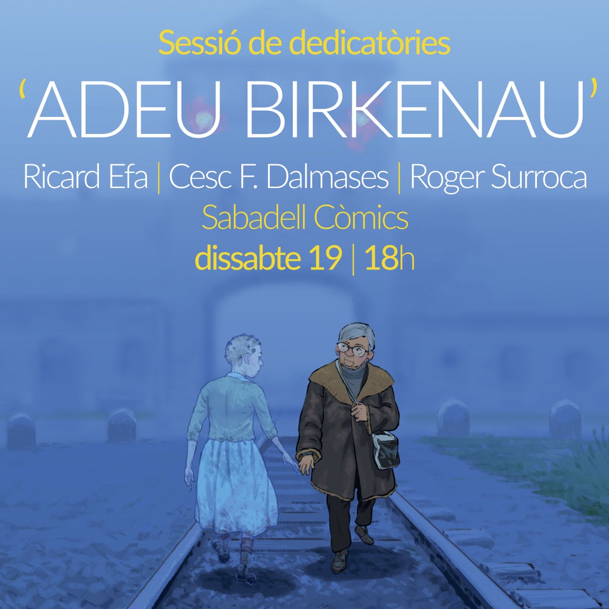 Acabem de sortir les nominacions d'Angoulême, el festival més prestigiós del món, i els sabadellencs @Ricardefa <a href="/CFDalmases/">Cesc F. Dalmases</a> <a href="/SurrocaR/">R.Surroca</a> hi estan nominats!!!
I, a sobre, aquests dissabte els tindrem dedicant a la nostra llibreria! Res pot anar millor!