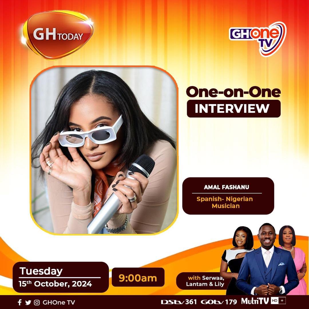 So happy to be Interviewed this morning on <a href="/ghonetv/">GHOne TV</a> at 9am!!!! Discussing all things Music &amp; Fashion ❤️💃🏽🇬🇭👋🏽 
#music #interview #ghana #ghonetv
🔗 youtube.com/live/pKODePzbL…
<a href="/thenanaaba/">nana aba</a> <a href="/TheRealBolaRay/">Bola Ray</a>
