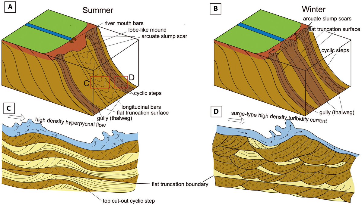 New in TDR
Facies variations in gravelly cyclic steps deposited from turbidity currents: Miocene fan delta front deposits compared with a modern active fan delta, central Japan

Takeshi Nakajima,  Yoshiki Saito

doi.org/10.1002/dep2.3…
