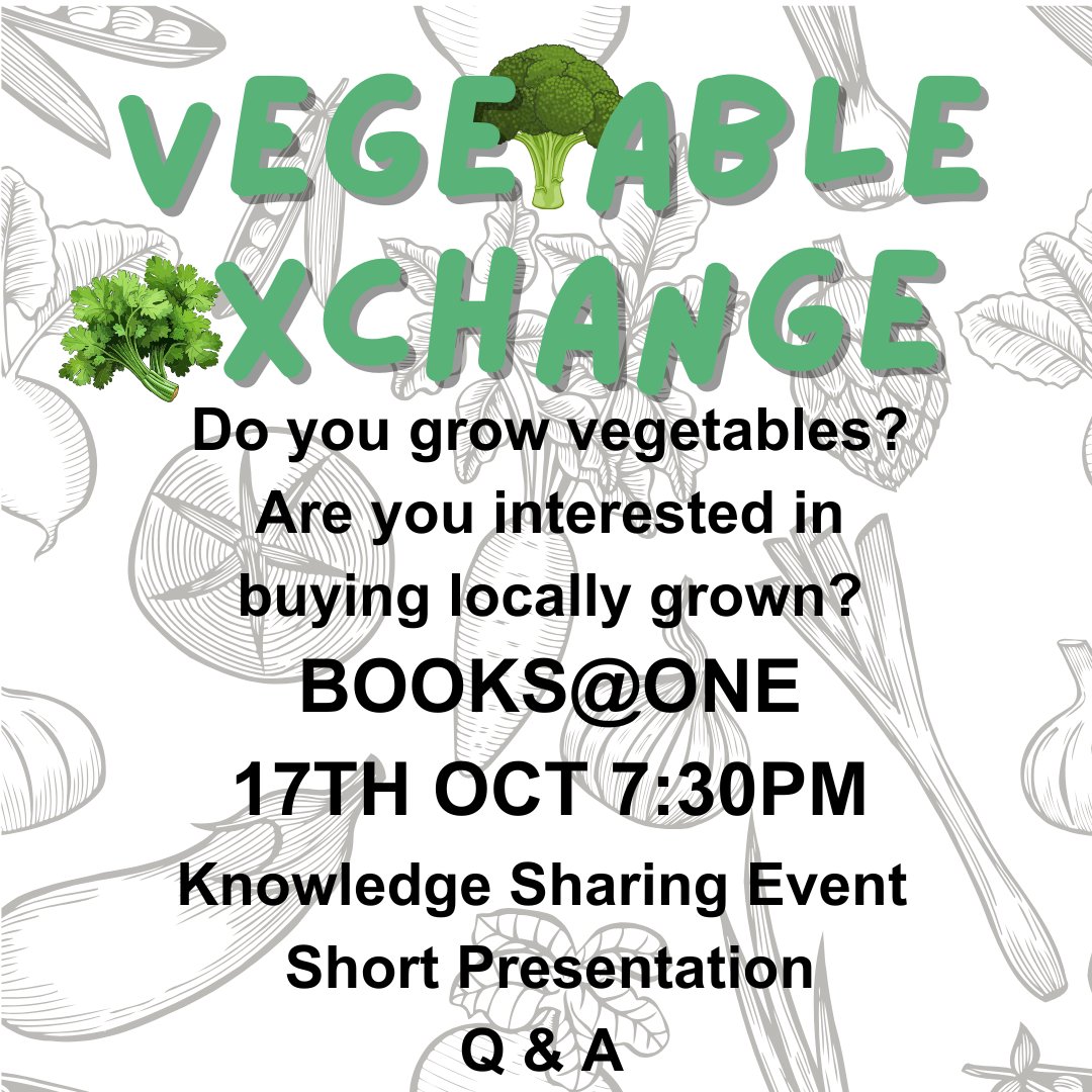 lkheritage's tweet image. Join us in @Booksone1 this Thursday at 7:30pm to share ideas on locally grown produce and what we can do to support local growers.
#Louisburgh #Vegetable #Exchange will host workshops over the winter to encourage more growers in the Louisburgh area