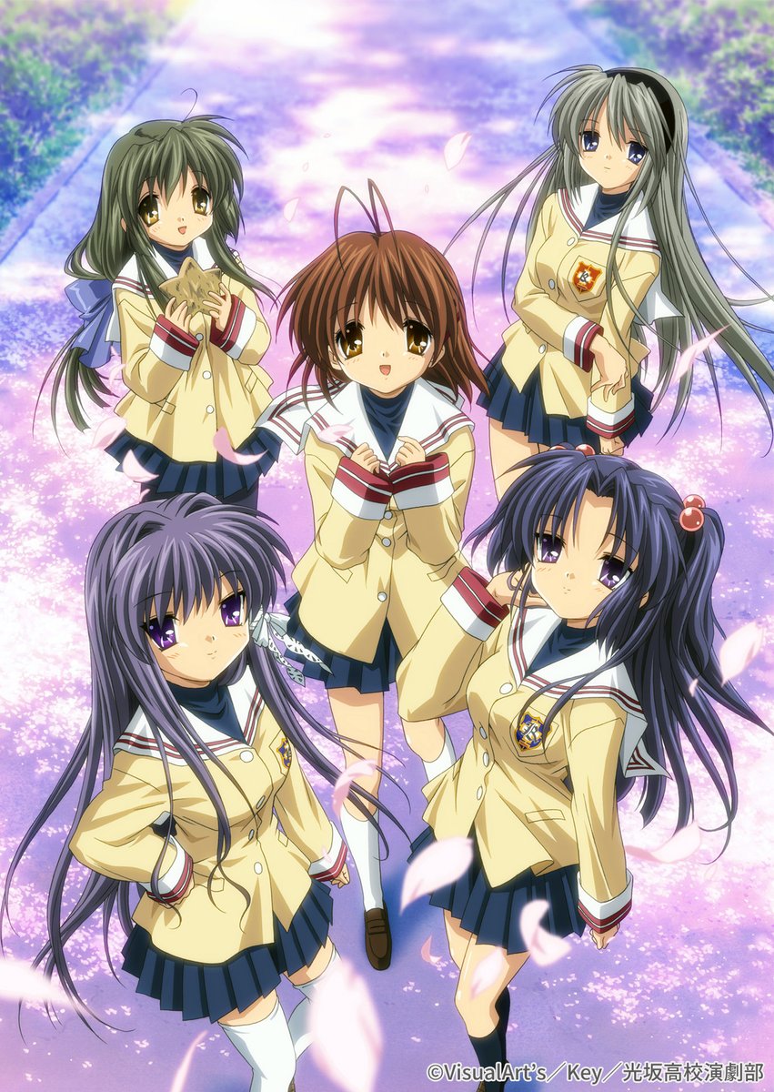 CLANNAD アフターストーリー MINI線画・背景画集 7冊セット Amazon.co.jp: CLANNAD クラナド AND CLANNAD AFTER STORY