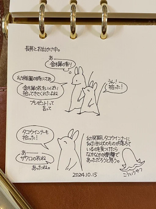 香ると思い出す。 