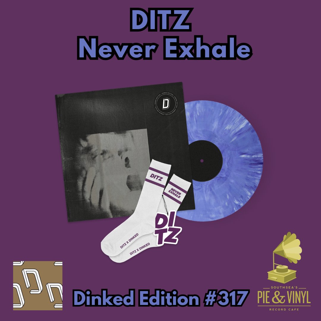 *New Dinked Edition*

DITZ - Never Exhale (Released 24th Jan 2025)

Dinked Edition #317

Pre order on the 'Dinked Edition' section of the site

pandvrecords.co.uk/product/ditz-n…

@dinked_edition #strongertogether <a href="/ditzband/">DITZ</a>