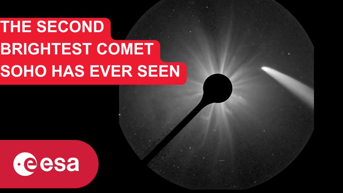 ESA Science (@esascience) on Twitter photo The views you get when you're closer to the Sun! 😎
Here's <a href="/MissionSoho/">SOHO_Mission</a> looking at the now famous Comet C/2023 A3 (Tsuchinshan–ATLAS), the second brightest comet the mission has ever seen 👇
youtube.com/watch?v=OTrvT5… The views you get when you're closer to the Sun! 😎
Here's <a href="/MissionSoho/">SOHO_Mission</a> looking at the now famous Comet C/2023 A3 (Tsuchinshan–ATLAS), the second brightest comet the mission has ever seen 👇
youtube.com/watch?v=OTrvT5…