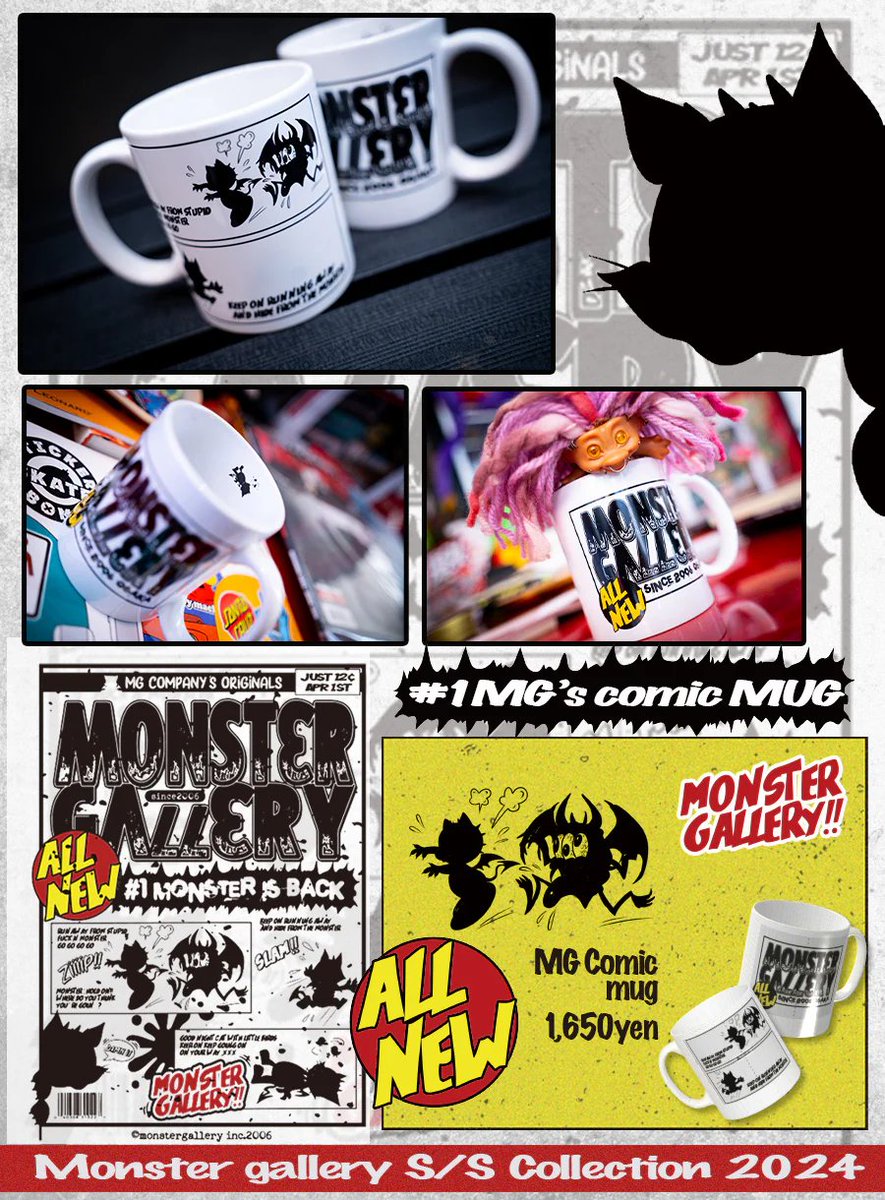 monstergallery7's tweet image. 😈 Today's Recommend 😈

🎃👻MG Comic Series👻🎃

【MG COMIC TEE】TEE
【MG COMIC 】MUG

shop.monster-gallery.jp/collections/s-…

shop.monster-gallery.jp/collections/go…

#monstergallery #デザフェス60 #monstercat #comic #アメコミ #americantoy