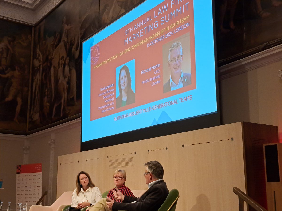 We're now underway with our first panel session of the day.