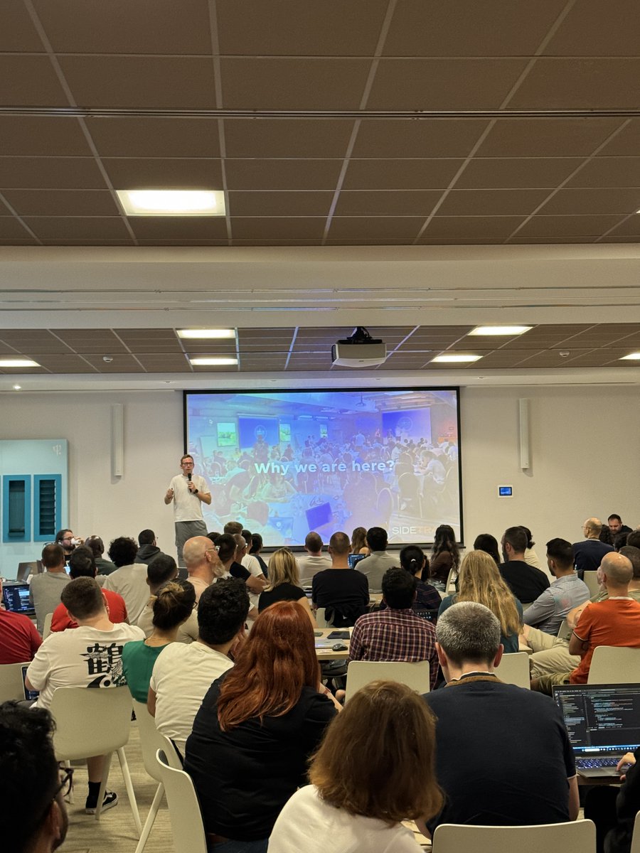 Sidetrade's tweet photo. And we’re off! #Sidehack2024 is officially live with 110+ Sidetraders from around the world landing in Portugal to brainstorm, innovate, and disrupt! Get ready for groundbreaking ideas and next-gen solutions—stay tuned for what’s to come! ✨ #TogetherForTech #SidetradeALeader https://t.co/szZtQchFQI
