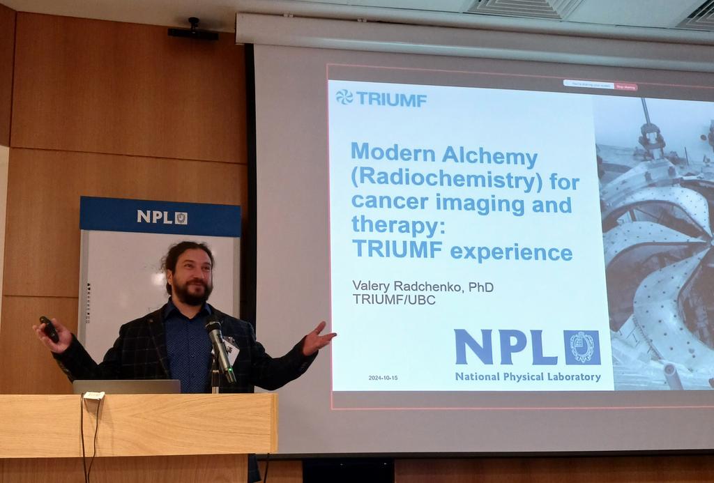 Paddy Regan (@paddy_regan) on Twitter photo Super Celebrating Science at .<a href="/NPL/">NPL</a> lecture by top .<a href="/TRIUMFLab/">TRIUMF</a> scientist Dr. Valerie Radchencko on radiochemistry and nuclear alchemy for medical applications. Lots of overlaps with our .<a href="/NPL/">NPL</a> and .<a href="/UniOfSurrey/">University of Surrey</a> .<a href="/SurreyMathsPhys/">Surrey School of Maths & Physics</a> radionuclide standards development work. Super Celebrating Science at .<a href="/NPL/">NPL</a> lecture by top .<a href="/TRIUMFLab/">TRIUMF</a> scientist Dr. Valerie Radchencko on radiochemistry and nuclear alchemy for medical applications. Lots of overlaps with our .<a href="/NPL/">NPL</a> and .<a href="/UniOfSurrey/">University of Surrey</a> .<a href="/SurreyMathsPhys/">Surrey School of Maths & Physics</a> radionuclide standards development work.