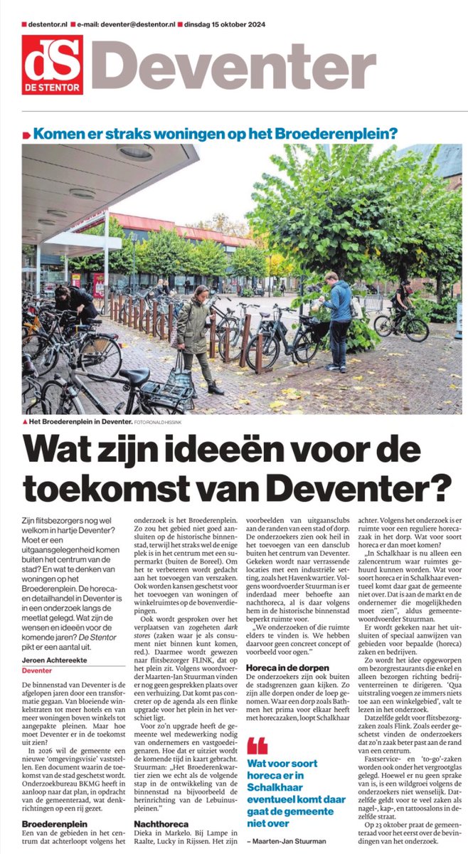 Briljant idee! Nachthoreca in het Havenkwartier omdat het in de binnenstad niet kan. Wellicht voor Burgerweeshuis een mooie plek zoeken in de haven?? #burgerhaven <a href="/ilseduursma/">Ilse Duursma</a> #deventer