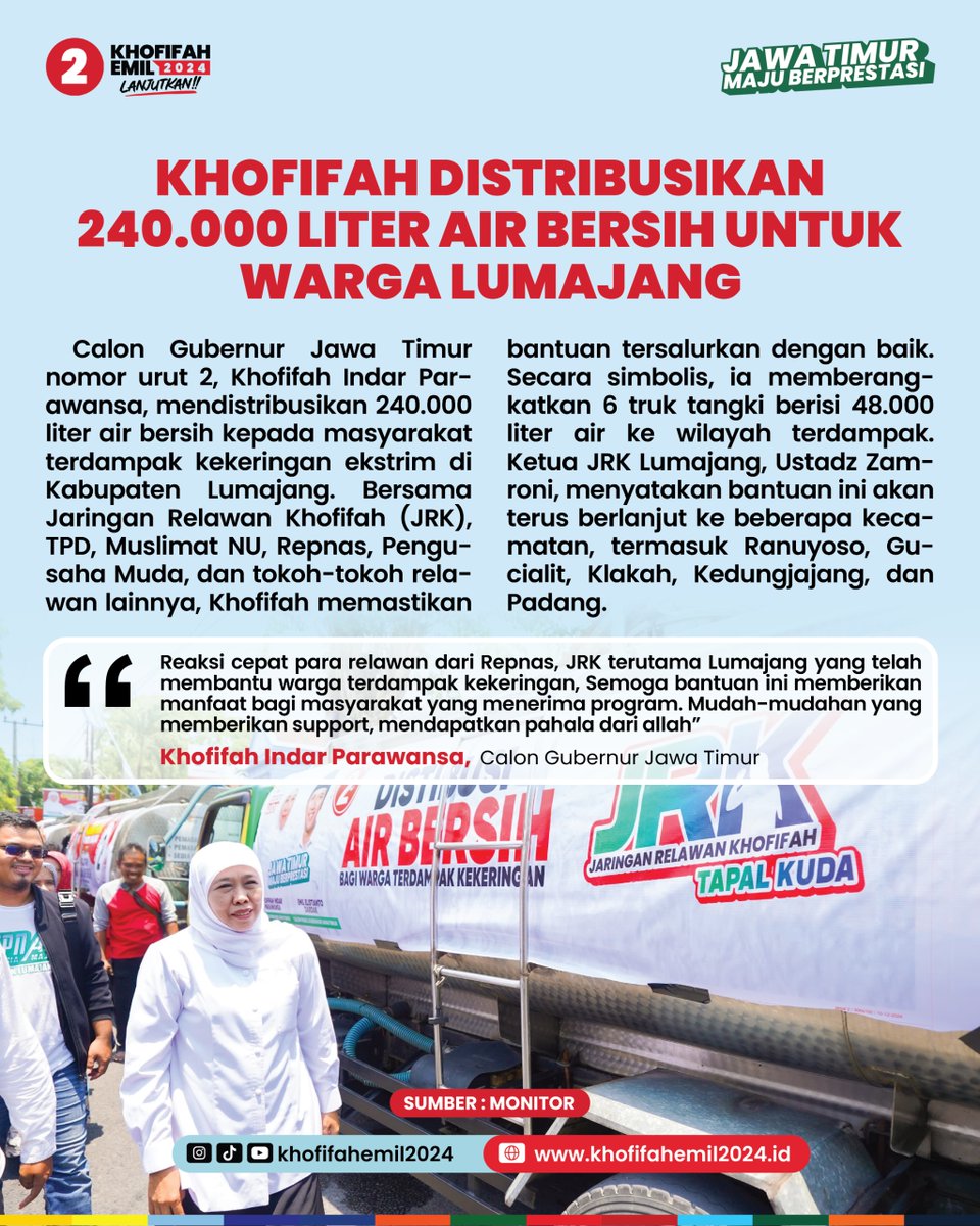 fernandrere's tweet image. memang bagus kerjanya bu #khofifah