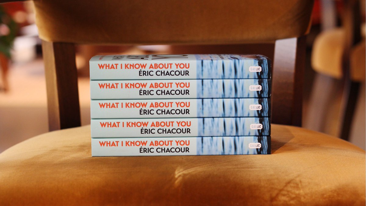 Introducing our October Book of the Month: What I Know About You by Eric Chacour! 🌊

Translated into English for the first time, What I Know About You is an internationally bestselling and multi-award-winning tale of impossible love and family secrets set in Egypt that spans