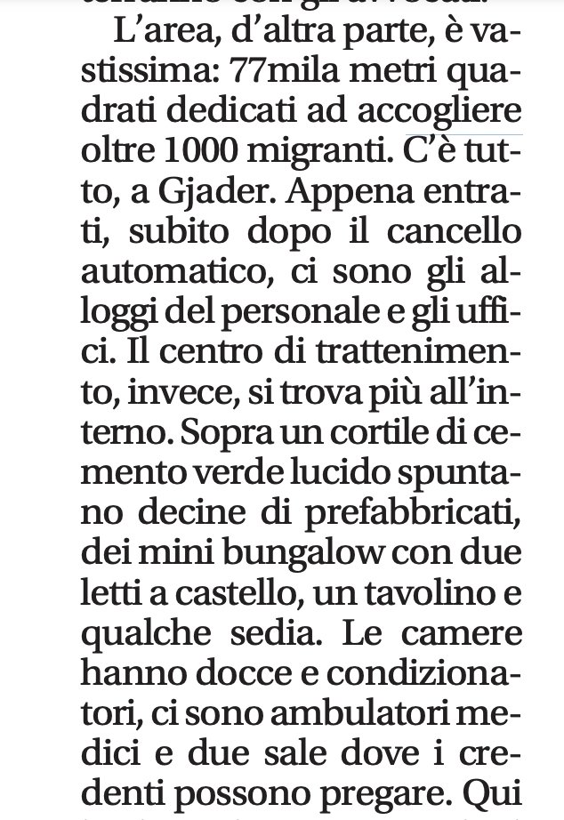 lmisculin's tweet image. Un dilemma per i giornali di destra: descrivere i centri in Albania come luoghi dove i migranti vengono maltrattati, per titillare i bassi istinti dei propri lettori, oppure come dei posti dove fare glamping, per fare contente le proprie fonti nel governo? Per ora, la seconda.