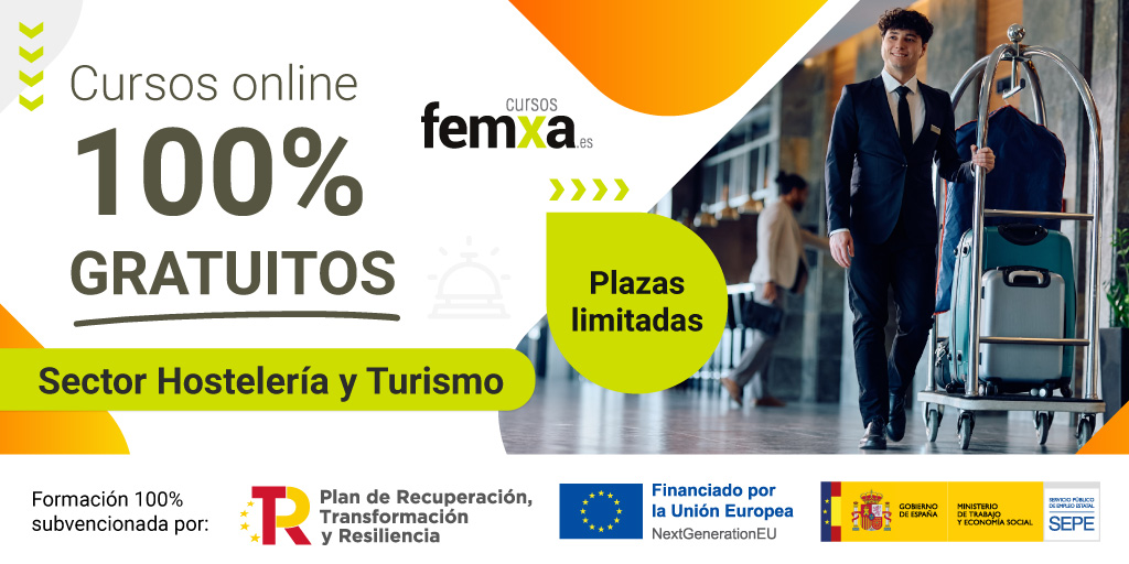 La formación continua mejora la competitividad de las empresas, su rentabilidad y el desempeño de la plantilla. 💯

¡Impulsa tu establecimiento hotelero con estos cursos subvencionados! 🛎️ cursosfemxa.es/formacion-ahs
✅ +20 opciones, sin horarios.

#hoteleros #turismo <a href="/CursosFemxa/">CursosFemxa.es</a>