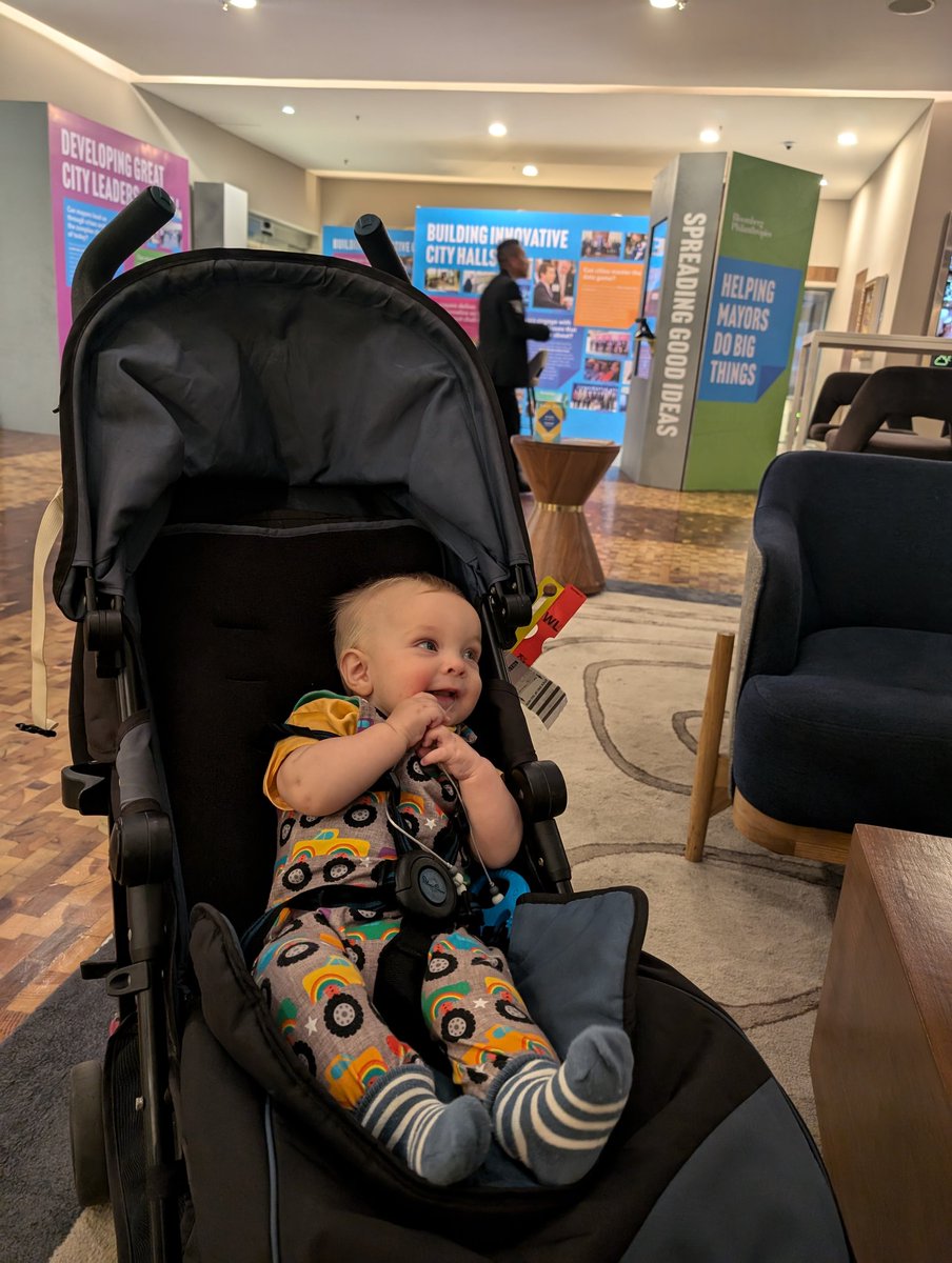 Too excited to sleep at his first #CityLab. We are looking forward to all things city government innovation (and  strong coffee) over the coming days 🎉

#CityLab2024 #CDMX