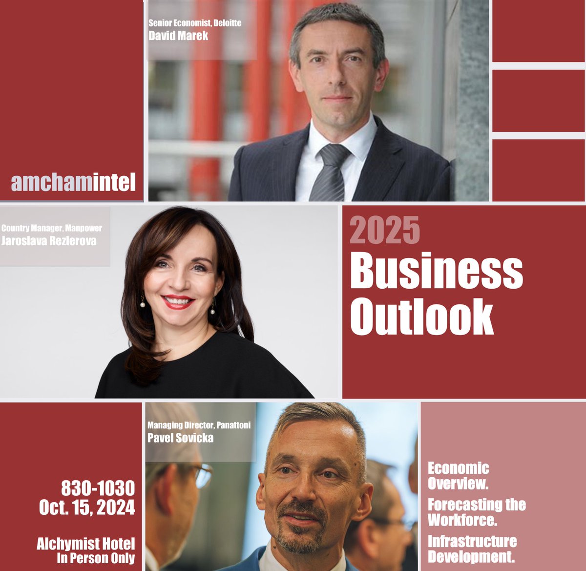Annual #AmChamBusinessOutlook is on to share market info between those who really know what is moving beneath the surface of the economy. With the goal to improve our understanding and business planning.