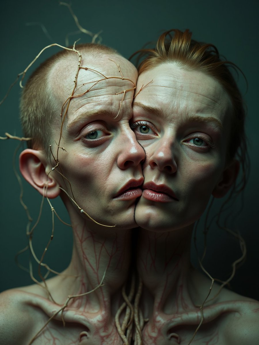 psychobloger's tweet image. Symbiosis
#symbiosis #twoinone #connection #bond #together #closeness #unanimity #couple #aicreation