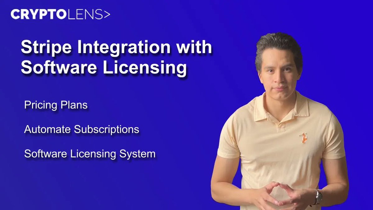 cryptolens's tweet photo. 🔑 Stripe and Software Licensing 🔑

Cryptolens has seamless integration with @stripe,  and adding a Stripe integration for your software business can be a key factor in making it more effective and scalable.

🎬 https://t.co/CQ65PabQc7

Watch our latest video to learn more! https://t.co/y7M0rxtmWy