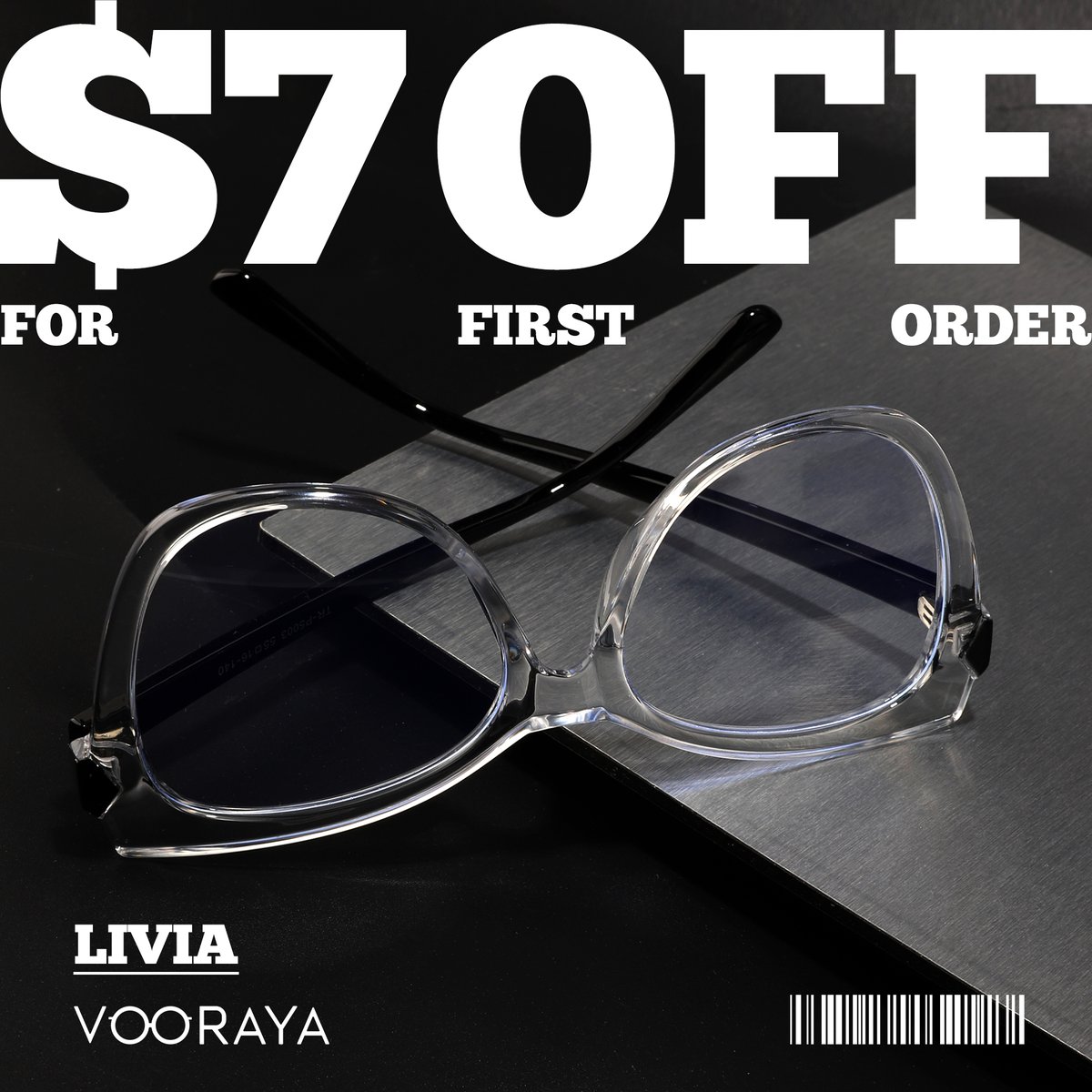 vooraya's tweet image. See the World in Style: Find Your Perfect Pair of Glasses.🥳
Livia👓 buy.vooraya.com/3BMjBPV
🌴 Prescription glasses/Reading glasses/Driving glasses/Progressive glasses all can be customized
🎁 Get $7 off your first order
#voorayaoptical #eyewear #eyefashion #affordable