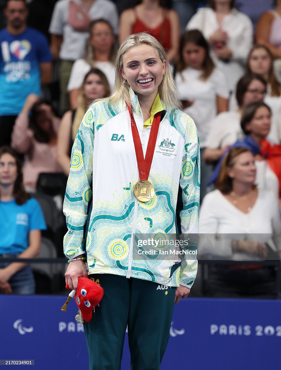 LendasOlimpicas's tweet photo. Alexa Leary, Austrália 🇦🇺. 
Campeã Paralímpica. 
Natação. 100m livre S9 feminino e 4x100m 34pts medley misto. 
Jogos Paralímpicos, Paris 2024. 
#alexaleary #australia #paralympics #legend #champion #swimming #gold #paris #paralympicgames #aus #paris2024 https://t.co/CBIYVflBnd
