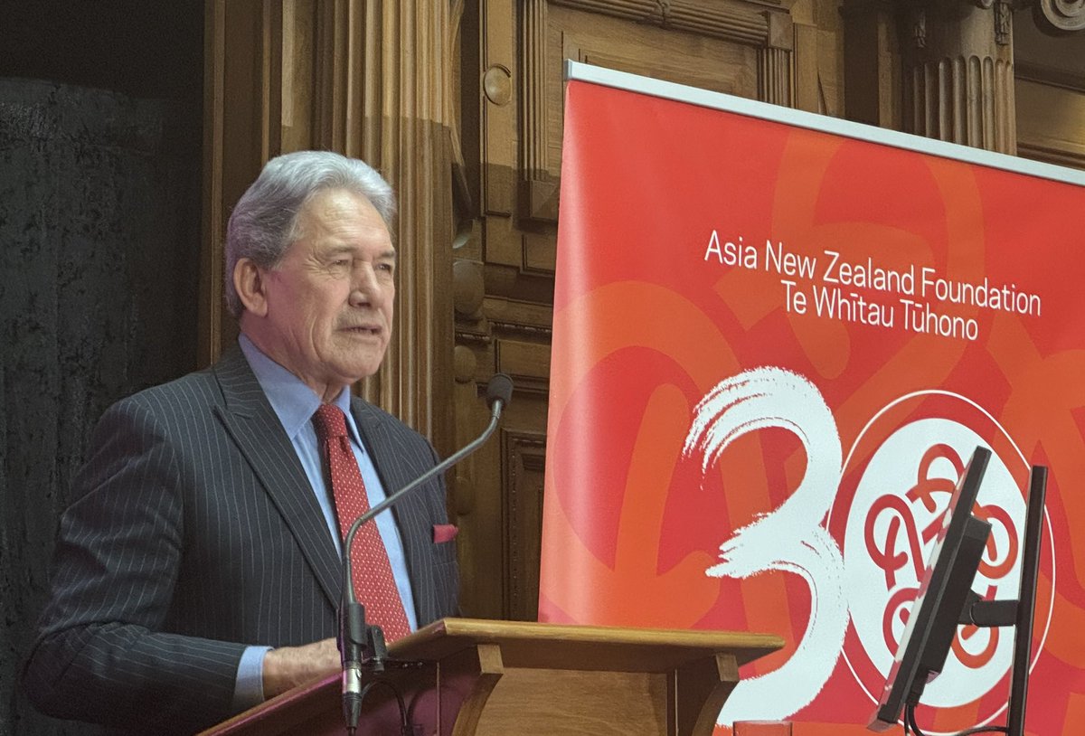 Winston Peters tweet media