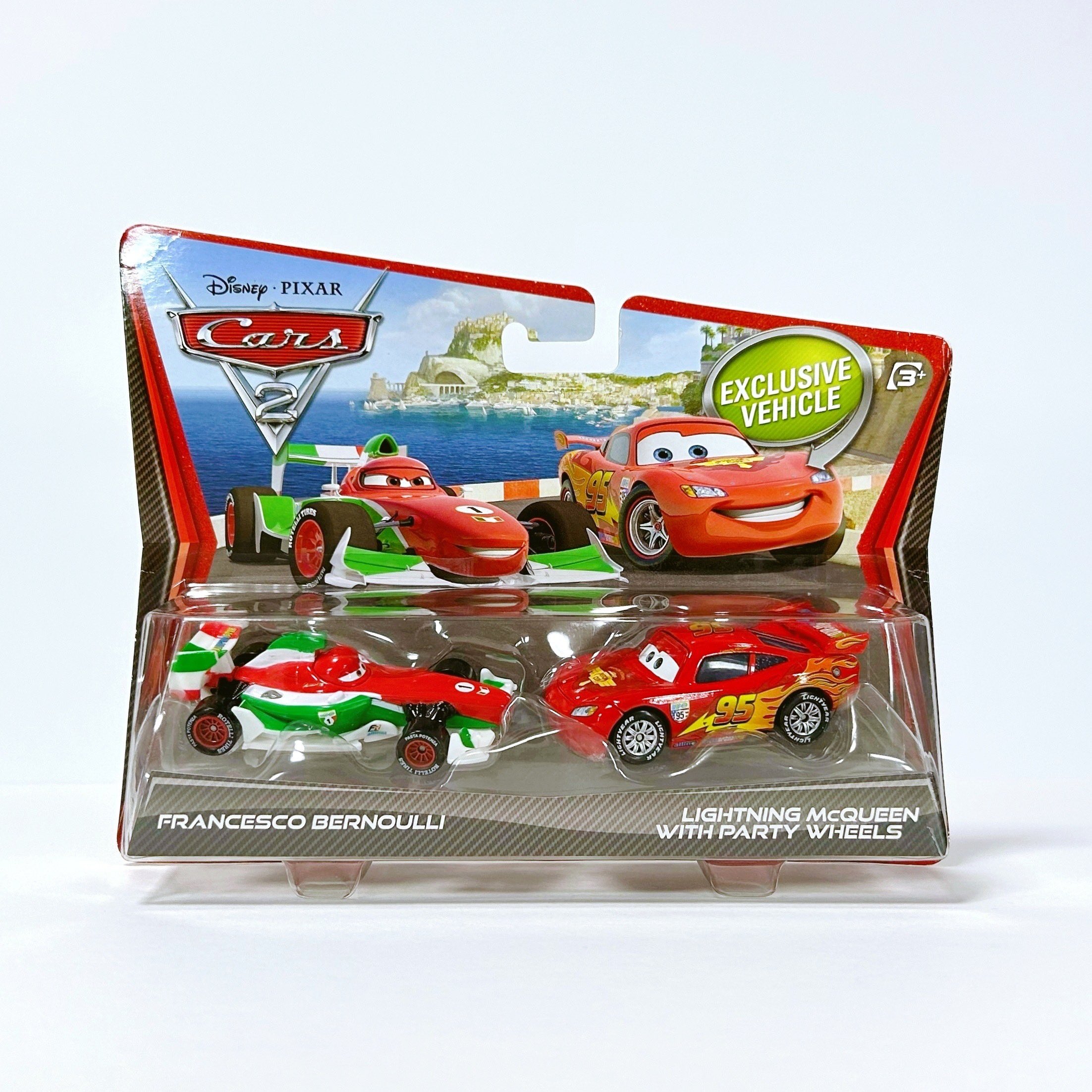 カーズ、マテル、ショベル　マックィーン マテル カーズ ライトニングマックィーン with ショベル ミニカー