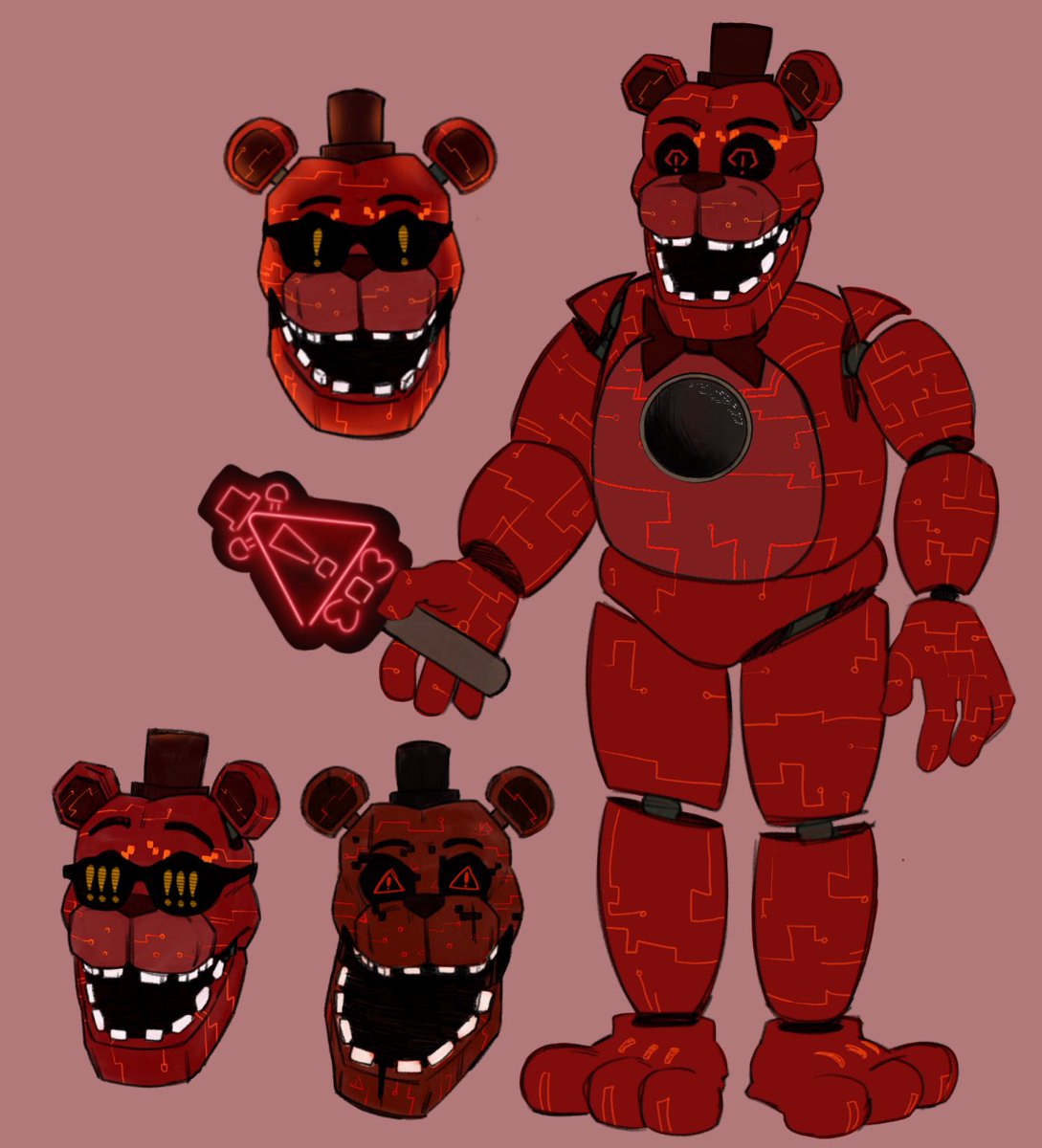 The Offical FNAF Alerts Design