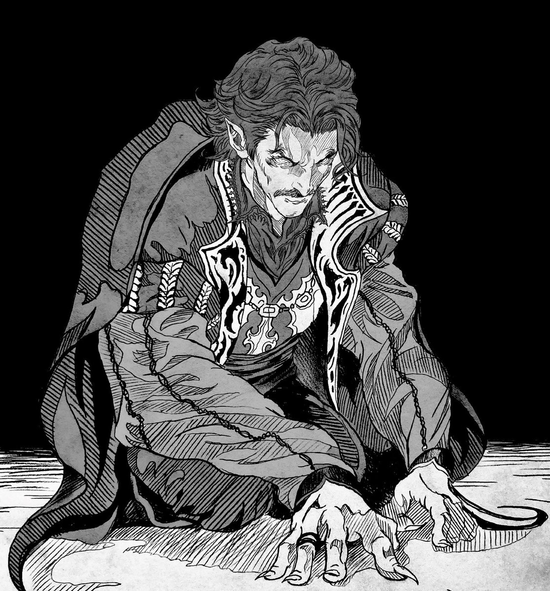 “Amusing…we shall meet again, blood of Belmont.”

#Castlevania #Konami #Fanart
