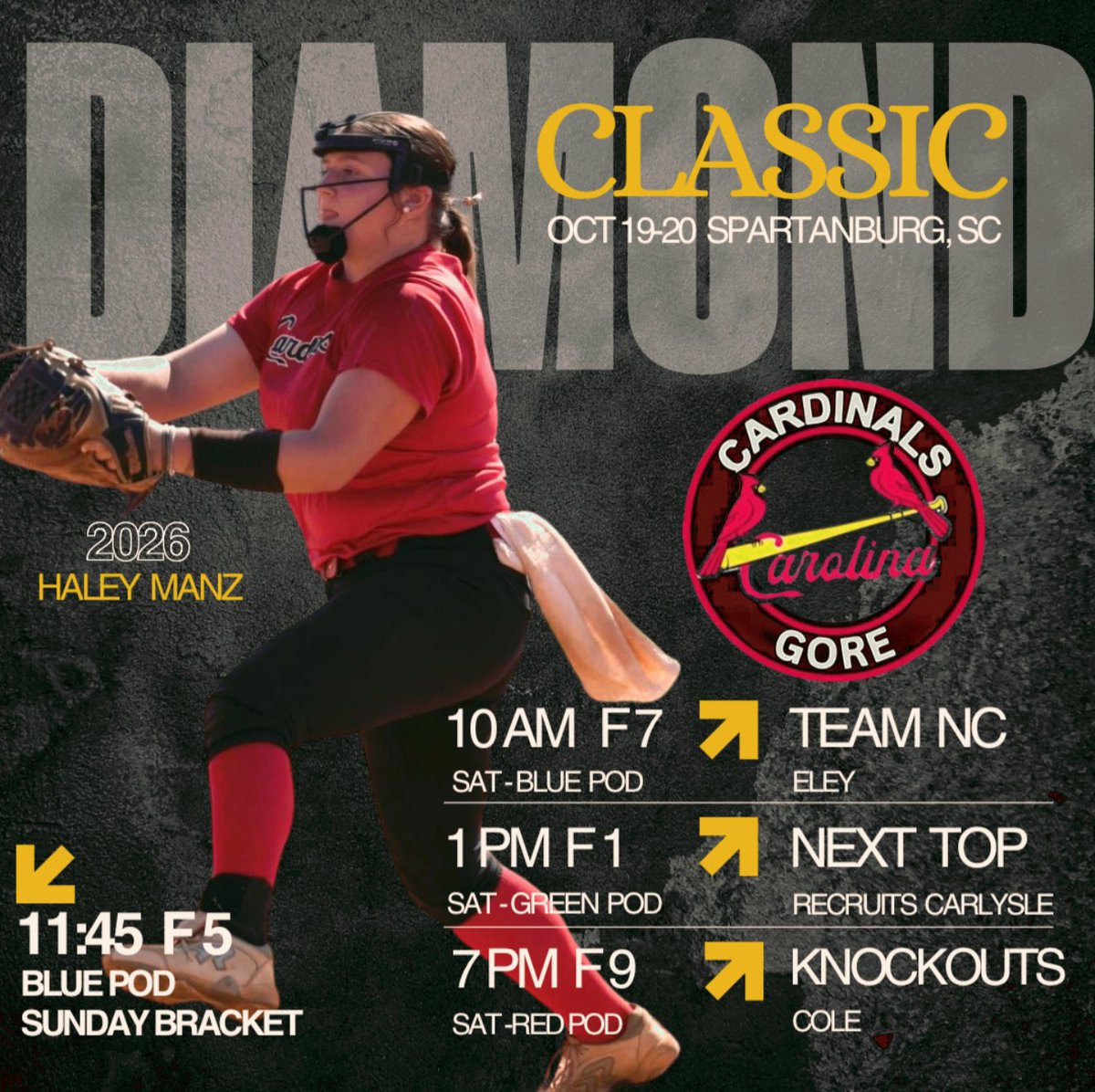 Carolina Cardinals Premier Gore 18U (@cardinalsgore) on Twitter photo 