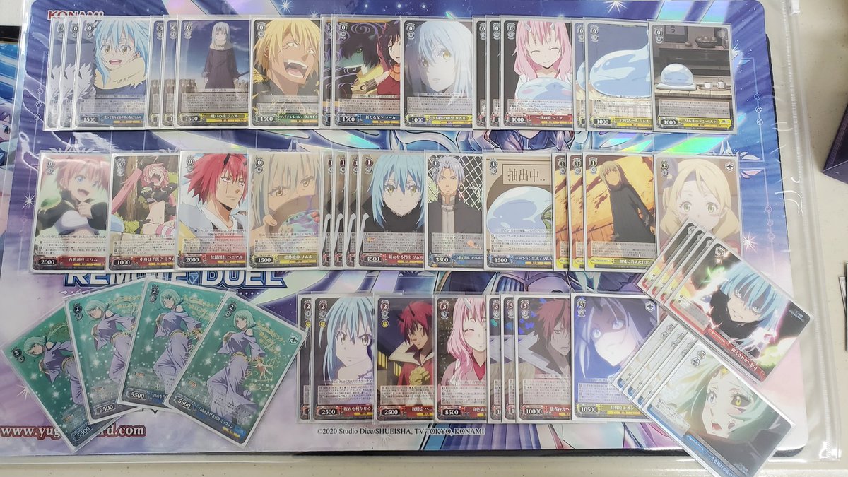 WS】転スラ優勝デッキレシピ(Shizukatz)【ヴァイスシュヴァルツ