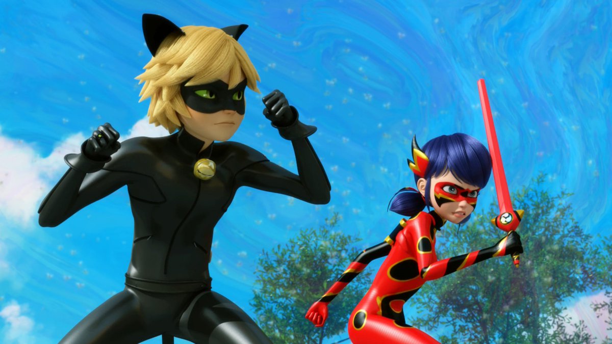 Miracul95998611's tweet photo. 🇺🇦⚡️Episode 3x26 “Miracle Queen (The Battle of the Miraculous - Part 2)” premiered 5 years ago on PlusPlus! 🌏🐞
#MLB #MLBS3 #MLBS3Spoilers #MiraculousSeason3 #MiracleQueen #MiraculousNews #Marinette #Adrien #Ladybug #CatNoir #Kagami #Luka #Ladynoir #MasterFu https://t.co/0O0RqF5LzU