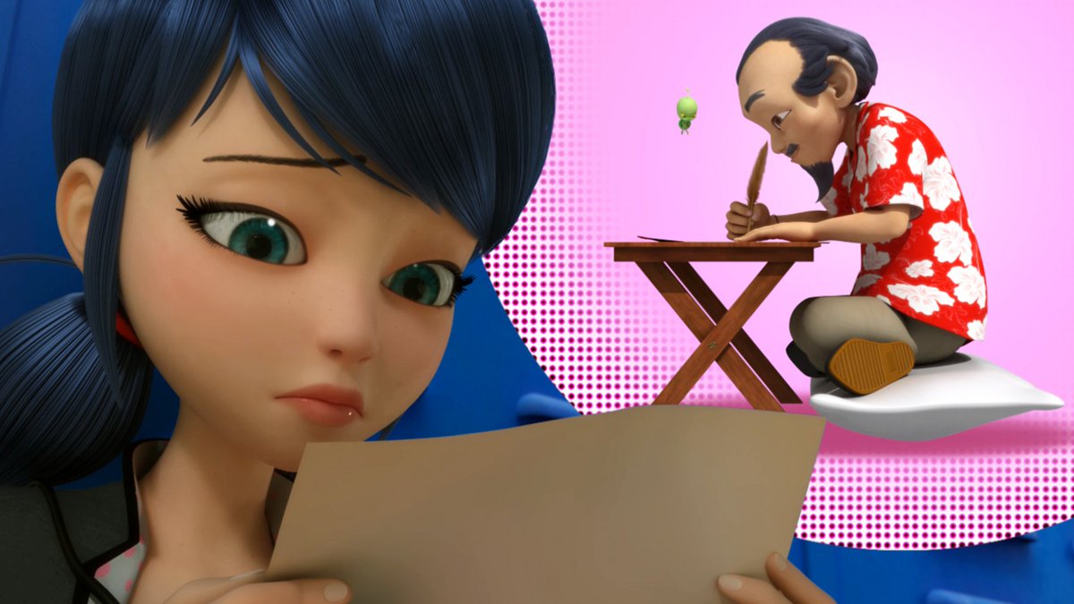 Miracul95998611's tweet photo. 🇺🇦⚡️Episode 3x26 “Miracle Queen (The Battle of the Miraculous - Part 2)” premiered 5 years ago on PlusPlus! 🌏🐞
#MLB #MLBS3 #MLBS3Spoilers #MiraculousSeason3 #MiracleQueen #MiraculousNews #Marinette #Adrien #Ladybug #CatNoir #Kagami #Luka #Ladynoir #MasterFu https://t.co/0O0RqF5LzU