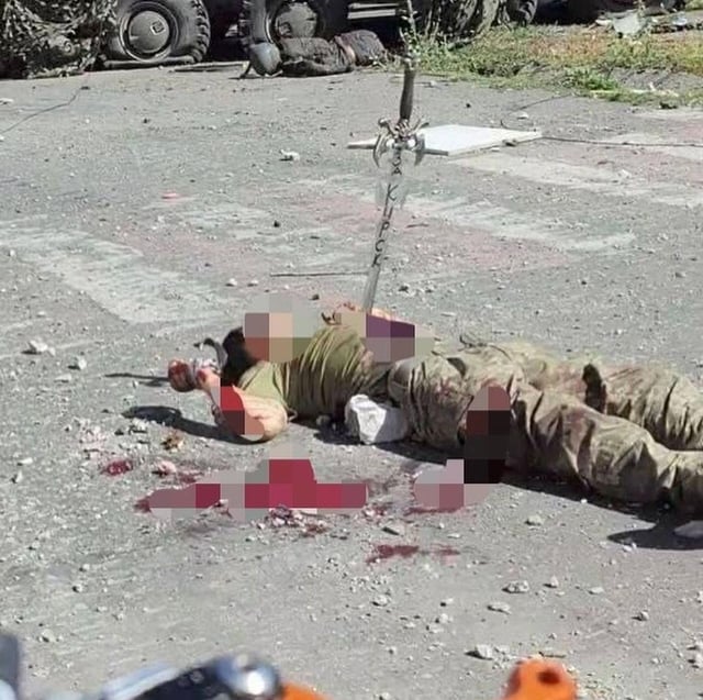 In the comments of the thread I posted earlier, pro-russian crowd says that the claims about prisoners of war executed by russia are just propaganda.

Please, post every single russian war crime you can find evidence of under this post. 

Let's help everyone remember it all.