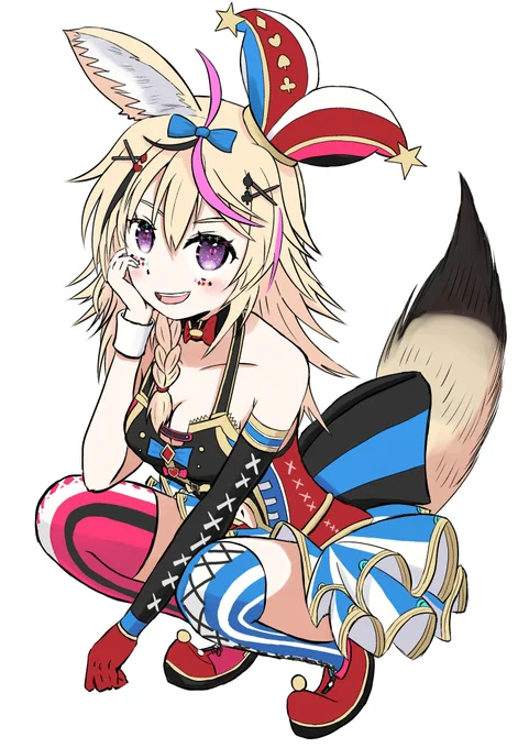 尾丸ポルカさん描きました!#絵まる 