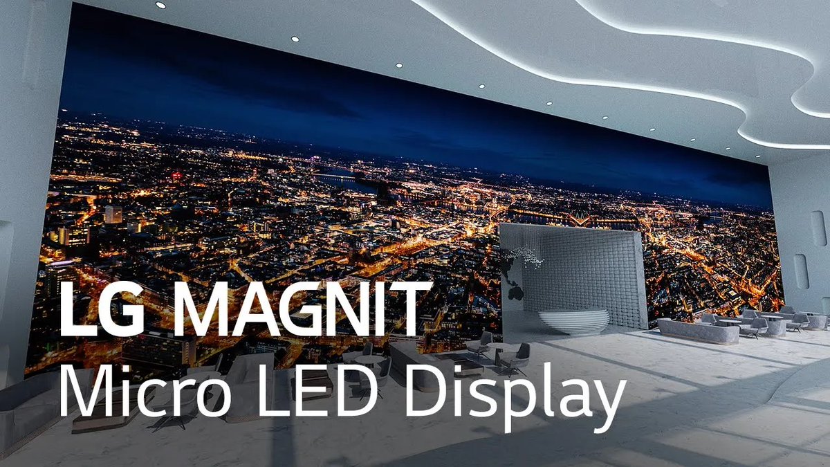 LG Micro LED sales have nearly doubled every year for the past four years! 

And the growth doesn't stop there—new Micro LED displays are coming later this year, with AI playing a key role in production and image quality enhancements.

Seize this opportunity to benefit from LG’s