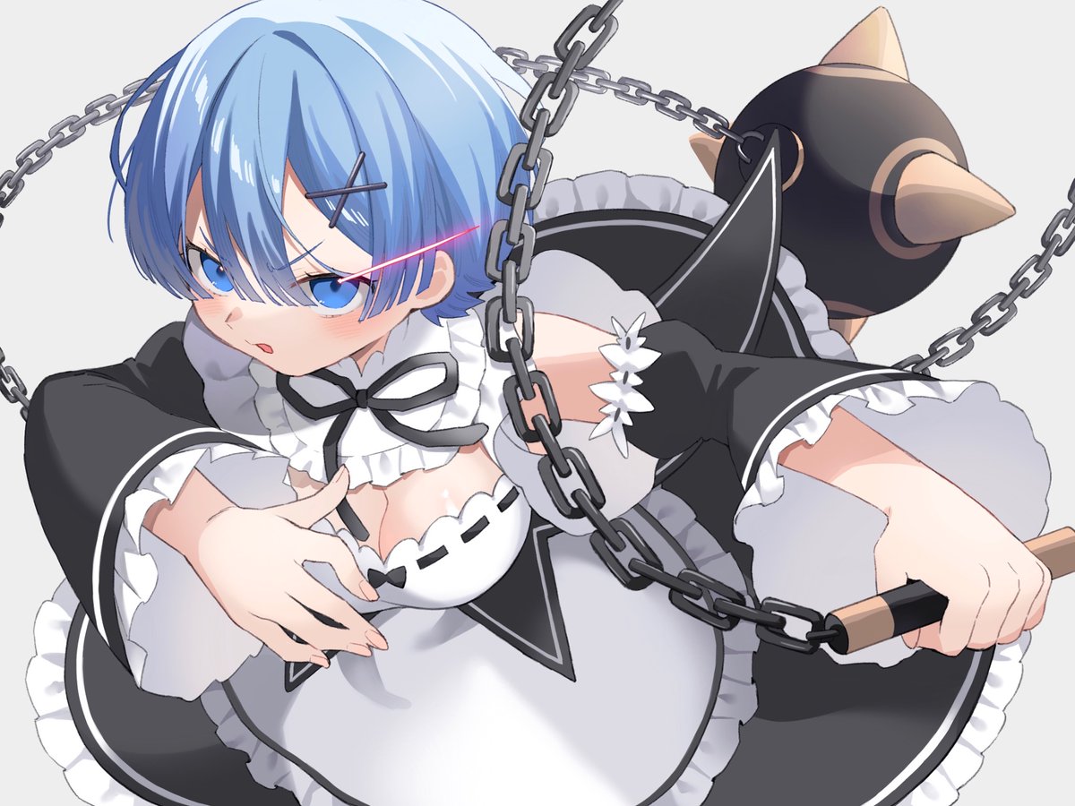 レム
#リゼロ #イラスト