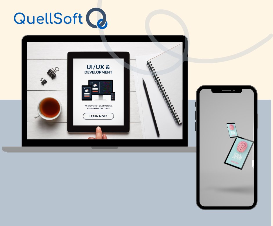 QuellSoft's tweet image. Are you ready to take your user experience to the next level? Our specialized #UI and #UXdesignservices focus on creating seamless interactions that captivate and retain users. Discover the difference that thoughtful design can make! 🚀

shorturl.at/Iumfc

#quellsoft #uiux