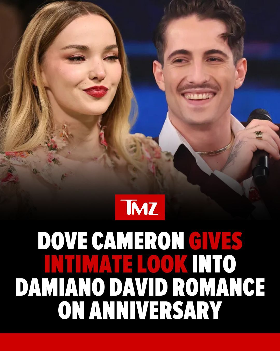 TMZ on X: “Dove Cameron is declaring her love for boyfriend 