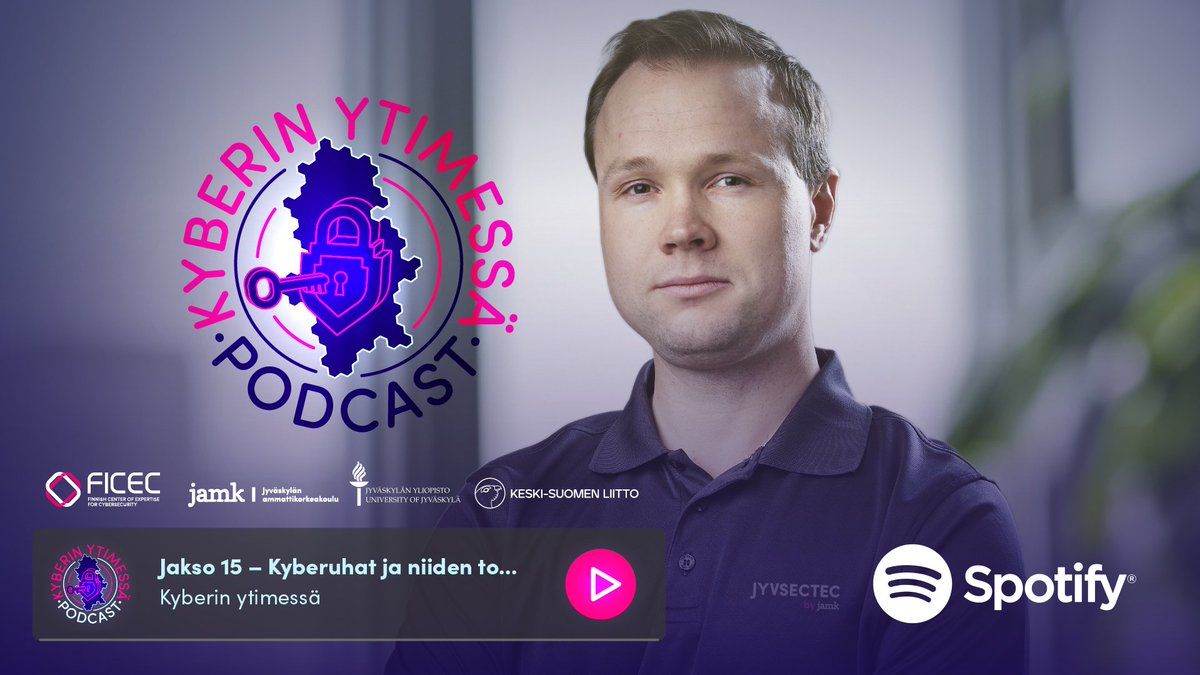 🔥 Järjestetäänkö organisaatiossasi paloharjoituksia? Entä kyberturvallisuusharjoituksia? Harjoittelu antaa varmuutta tositilanteessa toimimiseen. Uskalla puhua kyberturvallisuudesta organisaatiossasi. Suojele tärkeintä omaisuuttasi, liiketoimintaa! 🎧 podcasters.spotify.com/pod/show/kyber…