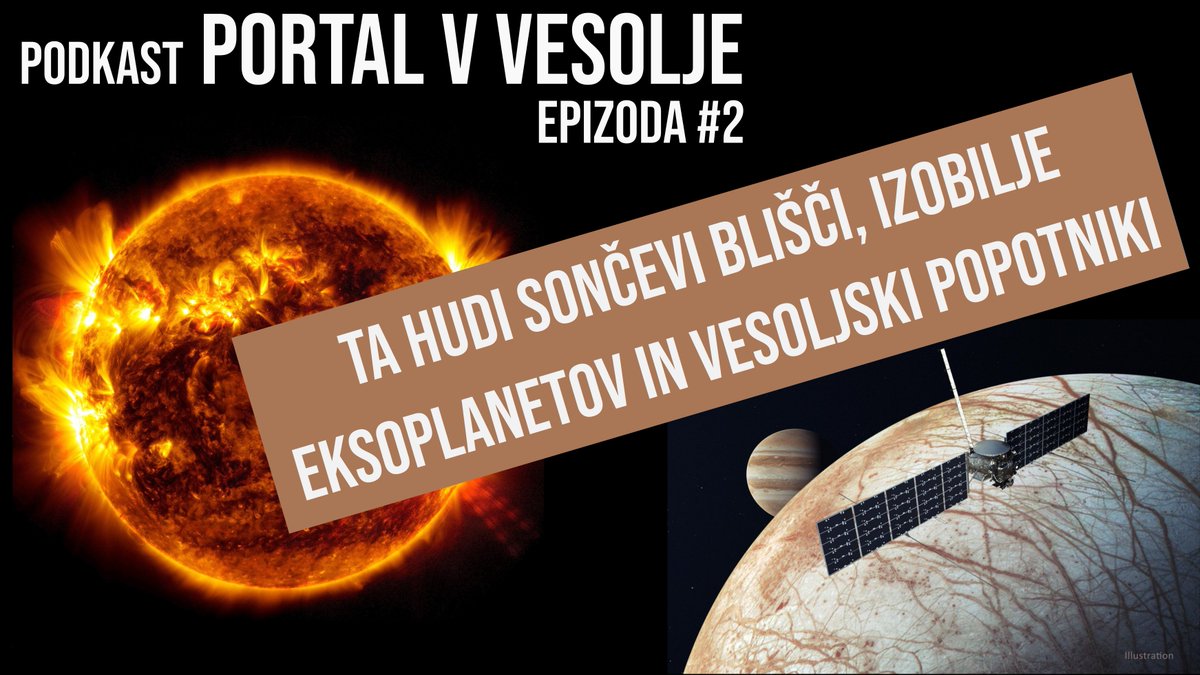 V tokratni epizodi podkasta Portal v vesolje o močnih bliščih v Sončevi  (ne tako davni) preteklosti, o eksoplanetu Barnard b in o vesoljskih  popotnikih.

portalvvesolje.si/novice/2024/Po…