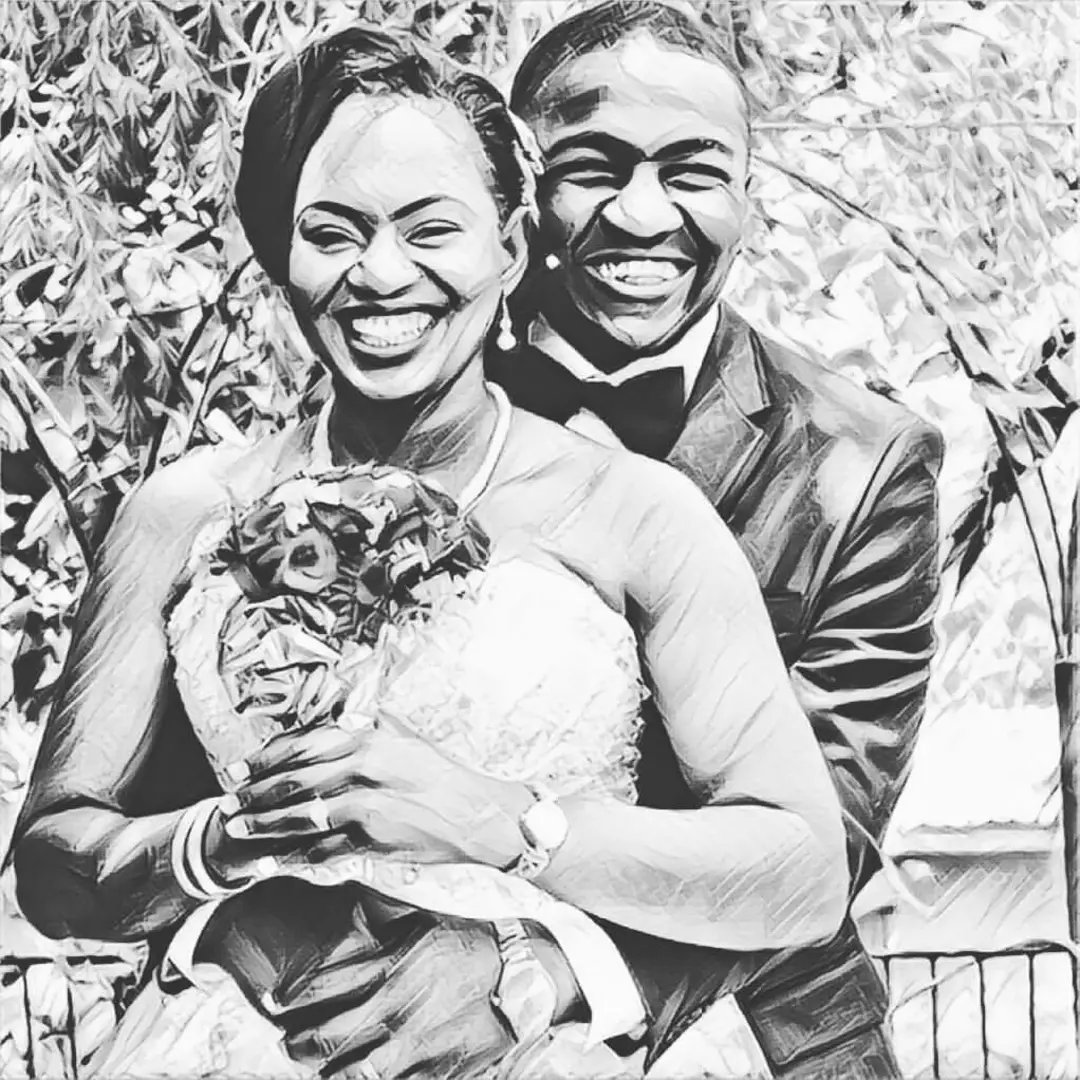 Happy anniversary love 💕😘 8 is good. God is great 💌