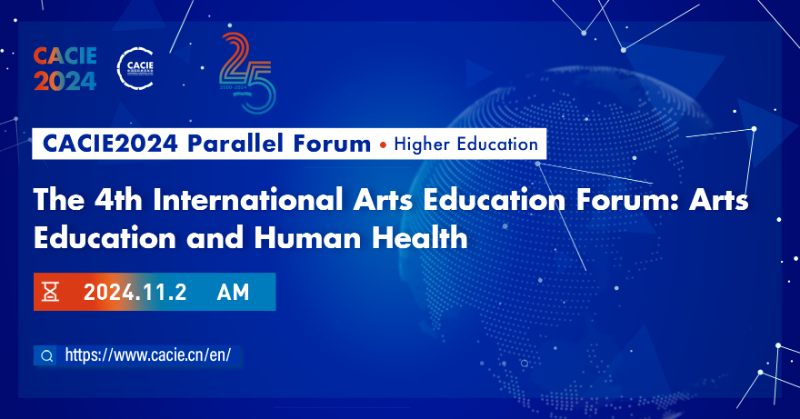CACIEofficial's tweet photo. This #CACIEParallelForum will examine the significant impact of arts education on human health, focusing on the value of intercultural and interdisciplinary exchange and educational innovation.
Welcome to participate in us!π€
#CACIE #Education #cooperation #Expo
