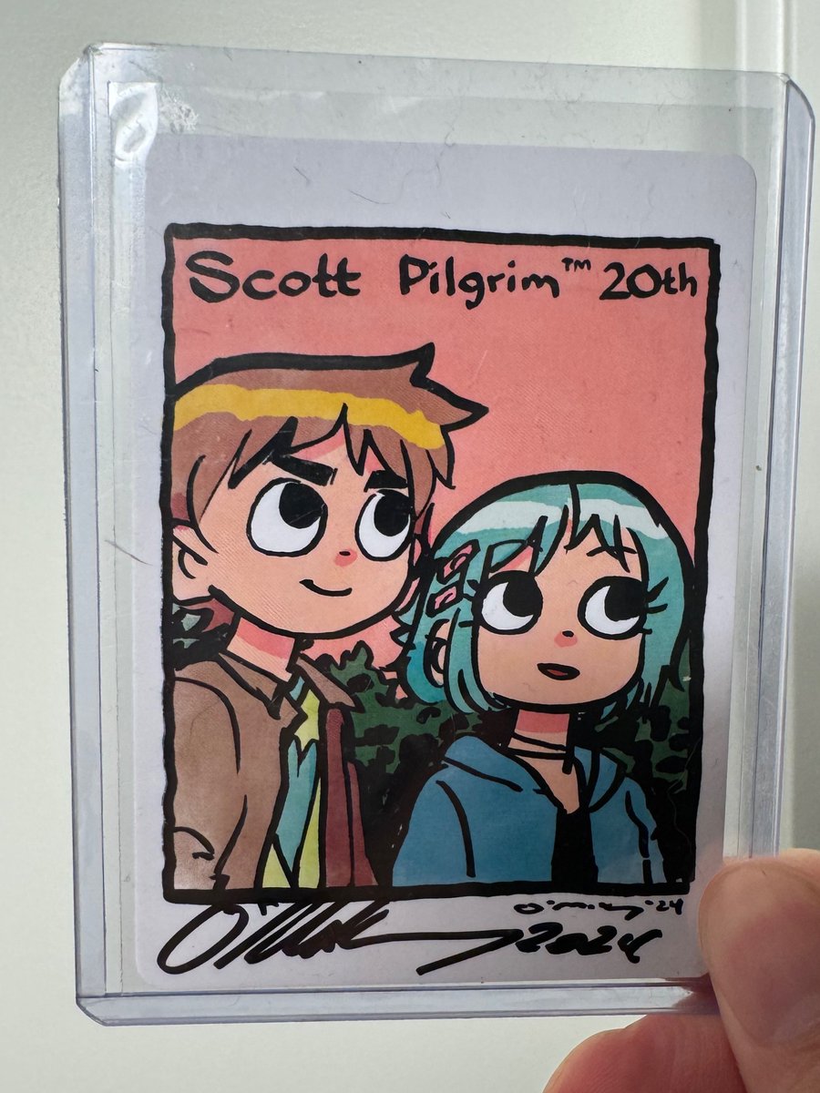 It was very cool to meet <a href="/bryanleeomalley/">Bryan Lee O'Malley</a> today!!