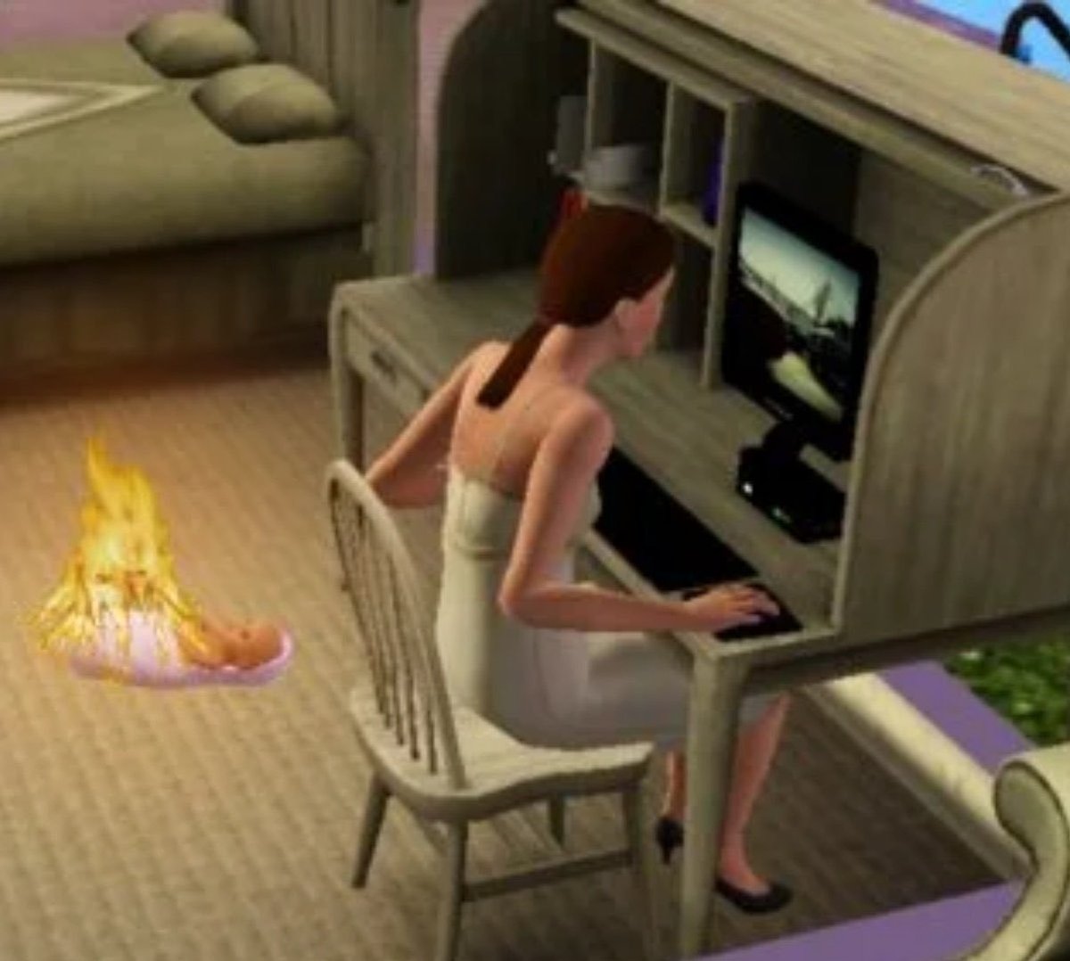 not now Dmitri sweetie, momma's playing DTI