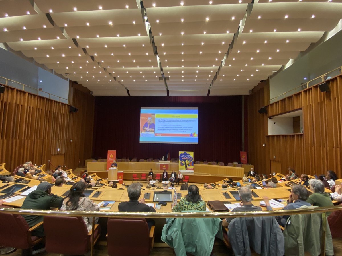 Plaisir pour moi de partager mon expérience de volontaire #servicecivique sur ce panel d’ouverture de la 11e agora des coopérations et de la solidarité internationale d’#OccitanieCoopération au côté du DG #FranceVolontaires, DG IFAID Aquitaine,et autres…

#agora2024 #volontariat