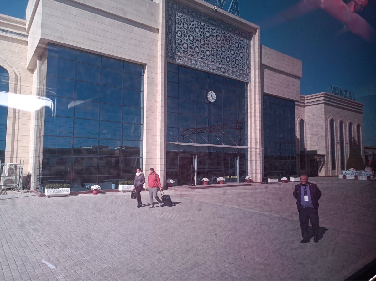 Nigel Bellingham (@bellinghamnigel) on Twitter photo Our first experience of Uzbekistan Railways. Little bit chaotic finding our sea but we're on board and ready to go - Khiva to (we hope) Bukhara <a href="/seatsixtyone/">The Man in Seat 61</a> #Uzbekistan Our first experience of Uzbekistan Railways. Little bit chaotic finding our sea but we're on board and ready to go - Khiva to (we hope) Bukhara <a href="/seatsixtyone/">The Man in Seat 61</a> #Uzbekistan
